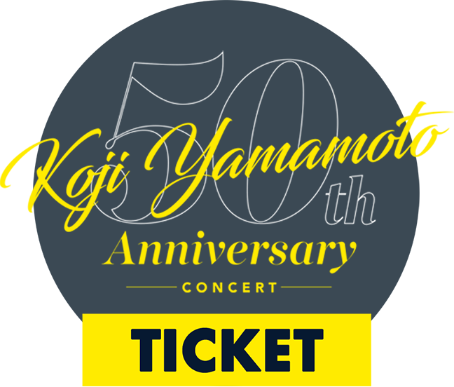 Koji Yamamoto 50th Anniversary CONCERT